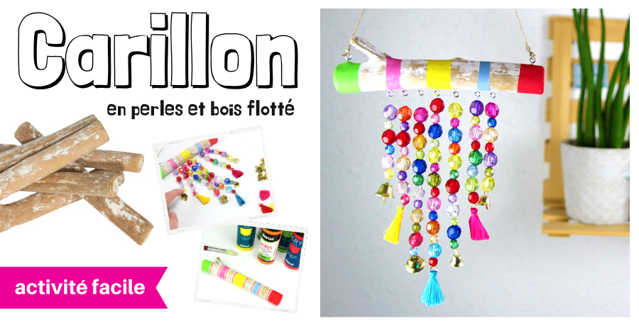 Pipihome Kit Bricolage Carillon à Vent – 12 Animaux Marins En Bois à Peindre – Activité Créative Fille 6-10 Ans – Cadeau Anniversaire