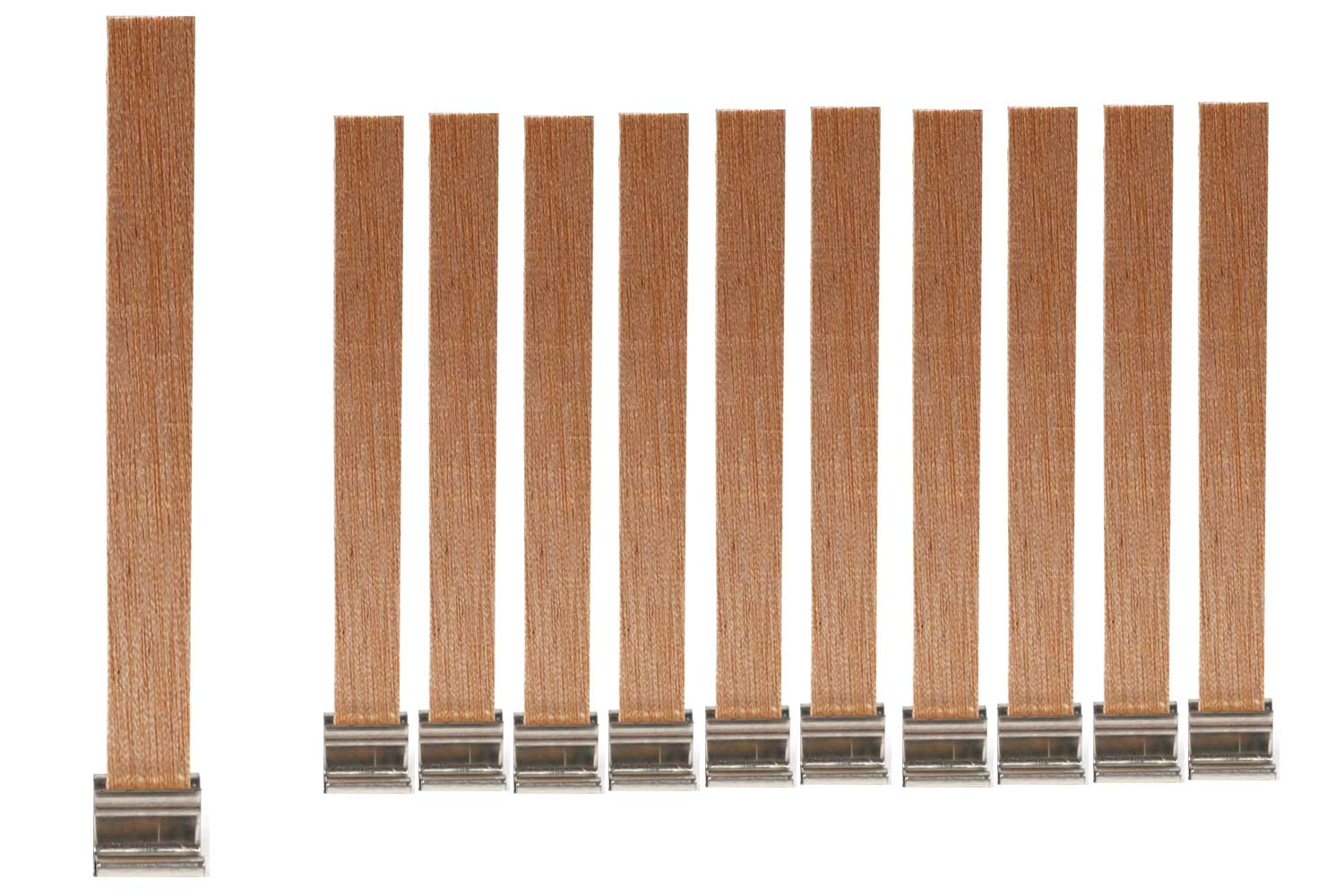 Mèches bougie en bois de cerisier - 10 mèches