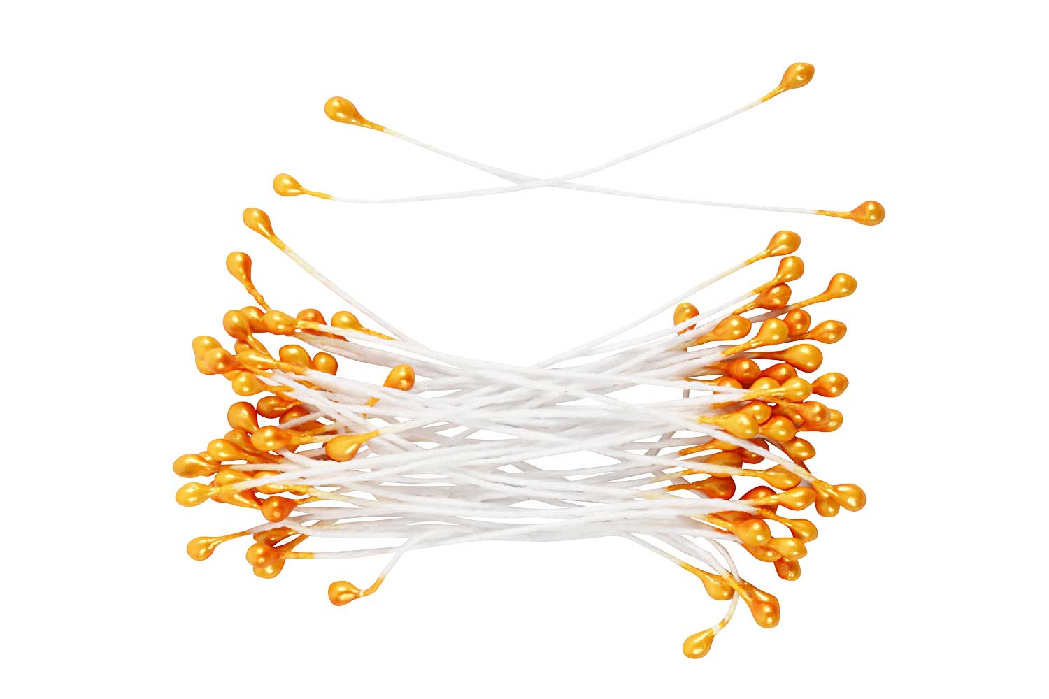 Pistils de fleurs oranges - 100 pièces