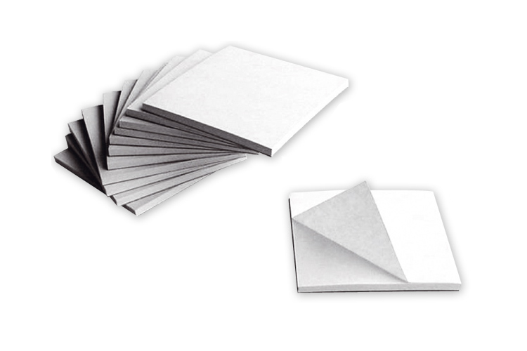 Blocs notes carrés 7,5 cm - Lot de 6