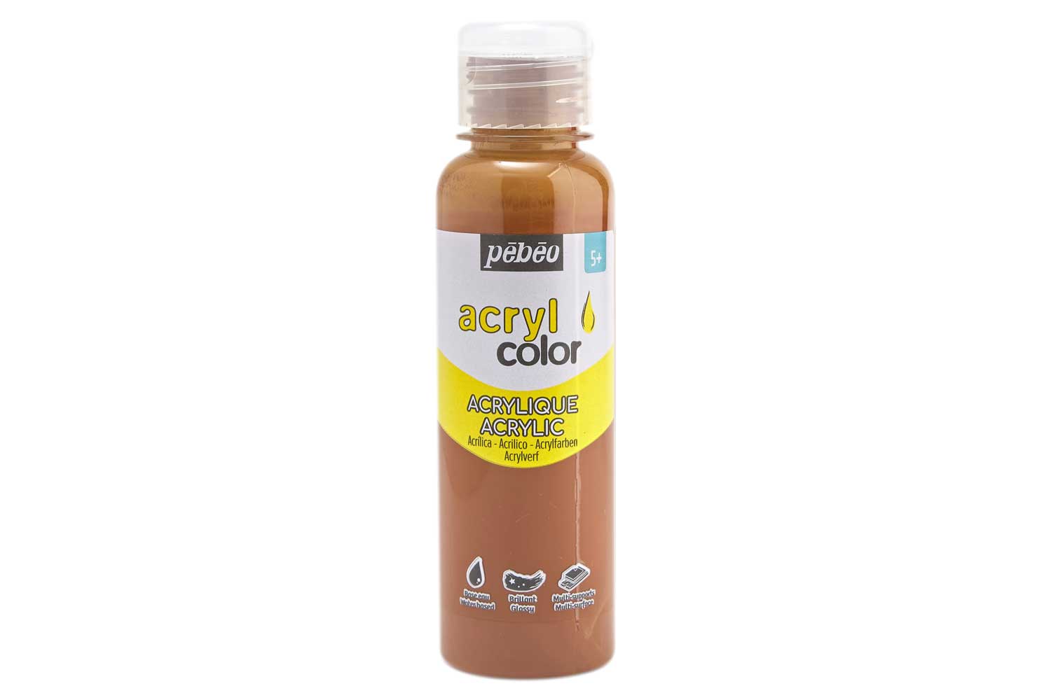 Acrylcolor brillante 150 ml - Marron