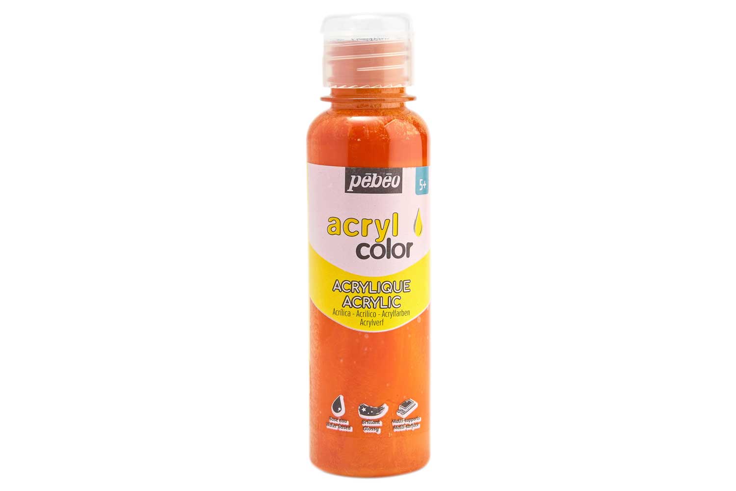 Acrylcolor brillante 150 ml - Orange