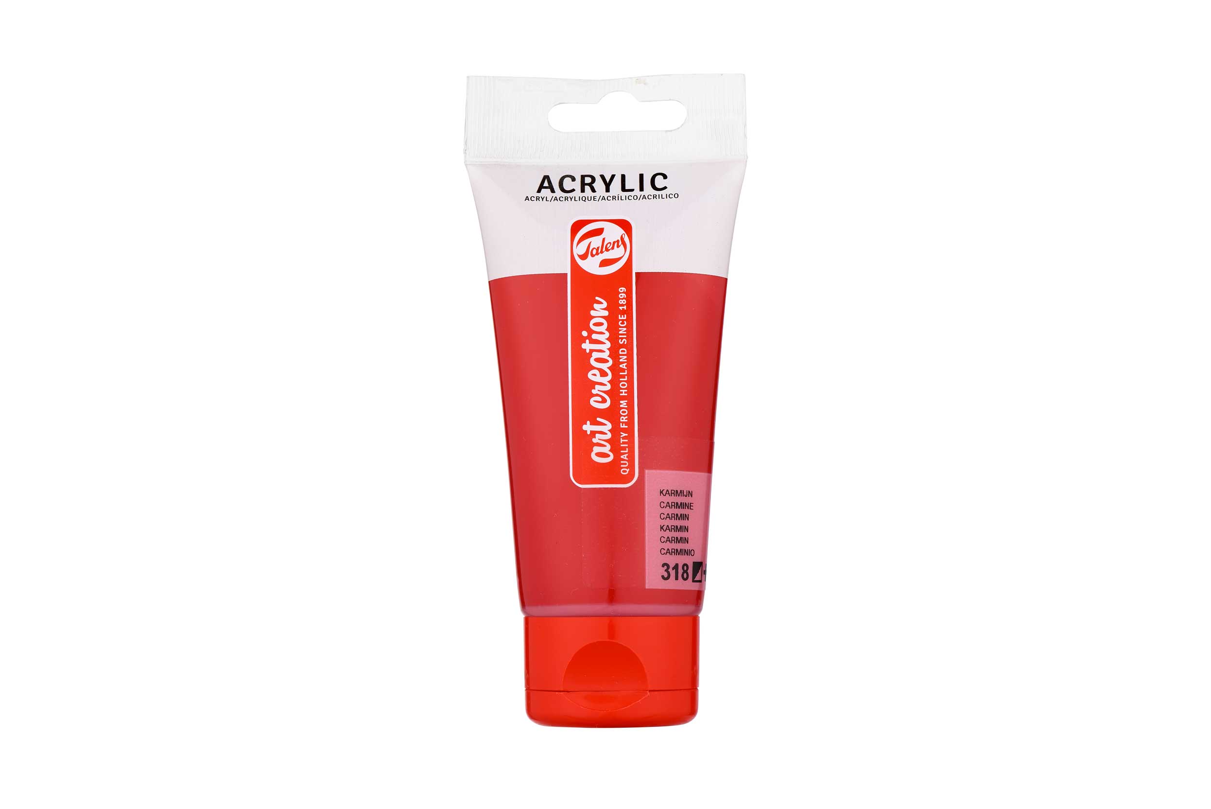 Acrylique Talens 75 ml - rouge 318 