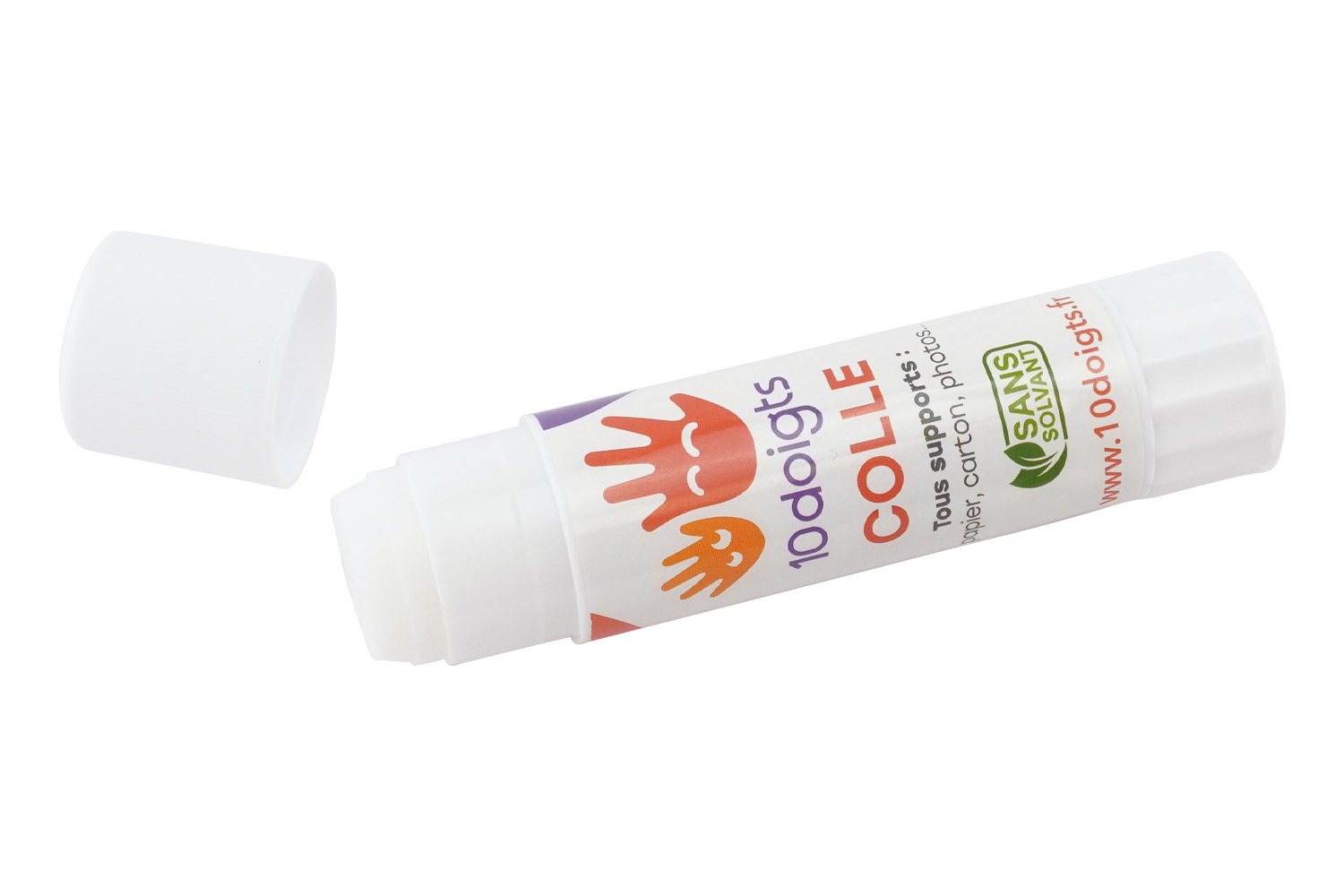 Bâton de colle blanche 10doigts 21 gr - à l'unité