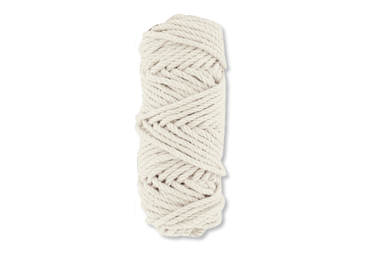 Bobine fil coton torsadé - longueur 30 m - Ø 4 mm