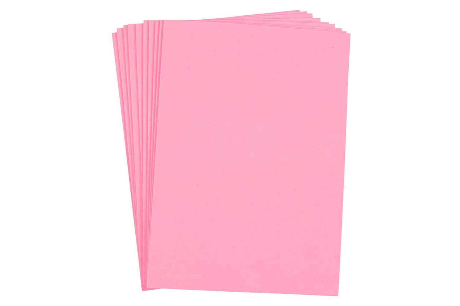 Caoutchouc mousse Rose - 10 feuilles 20 x 30 cm