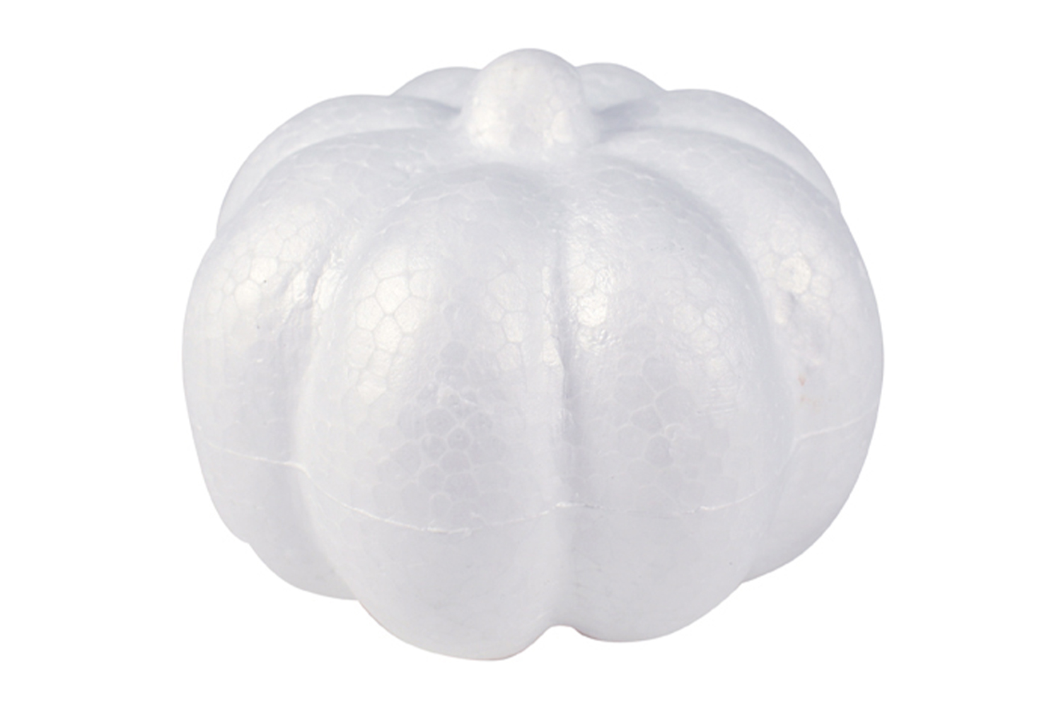 Citrouille en polystyrène 9 x 6 cm - à l'unité