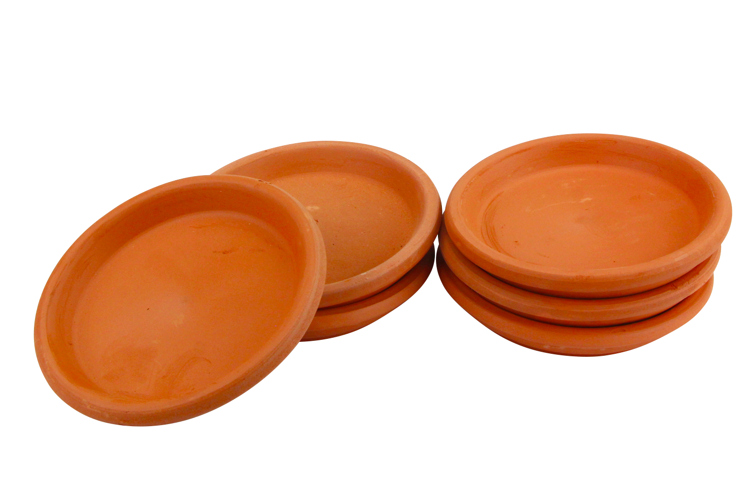 Coupelles en terre cuite Ø 10 cm - 6 pièces 
