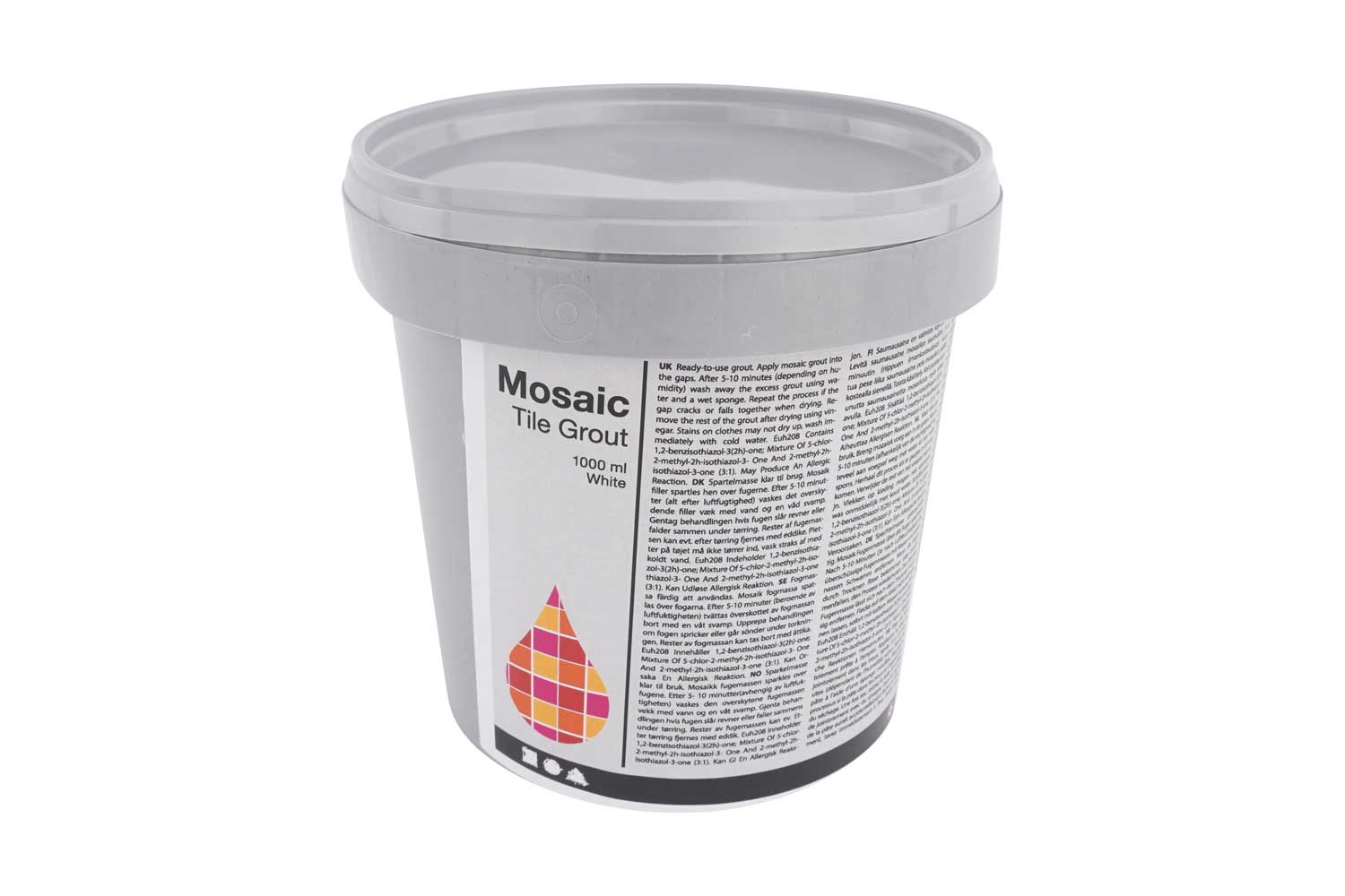 Enduit blanc prêt à l'emploi - seau de 1 kg