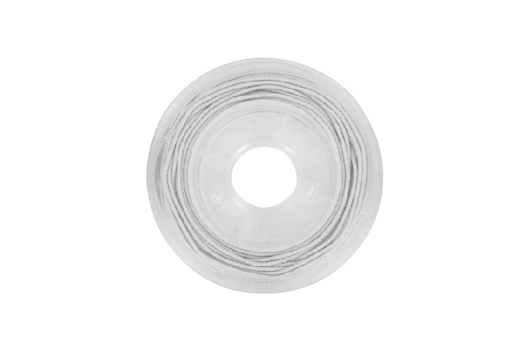 Fil élastique blanc Ø 1 mm x 5 m