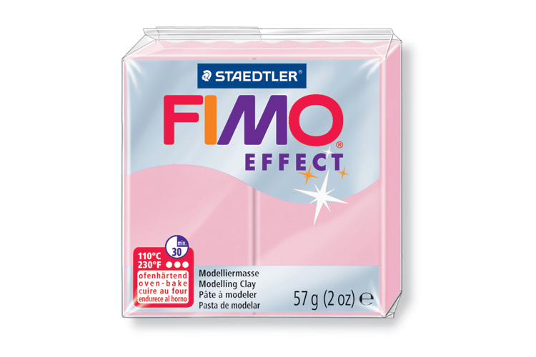 FIMO 57 gr rose pastel (205)