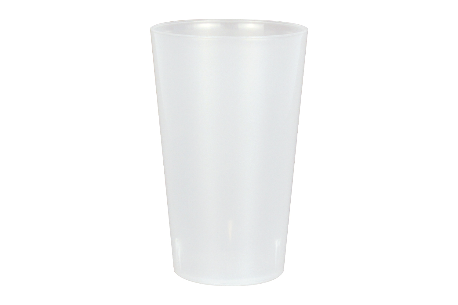Gobelet en plastique translucide et incassable