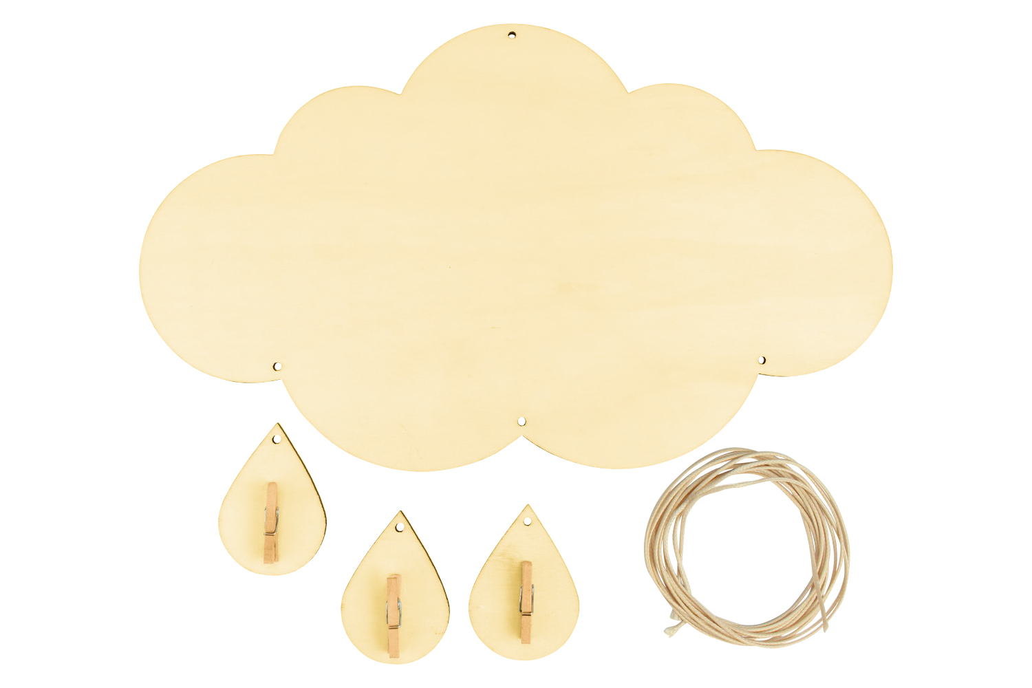 Kit porte-photo nuage 