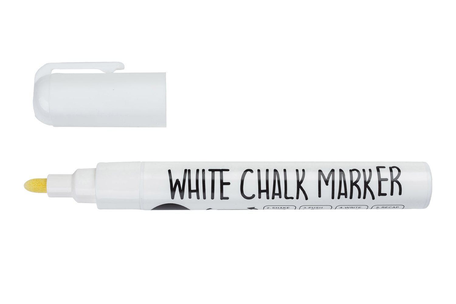 Marqueur craie blanc