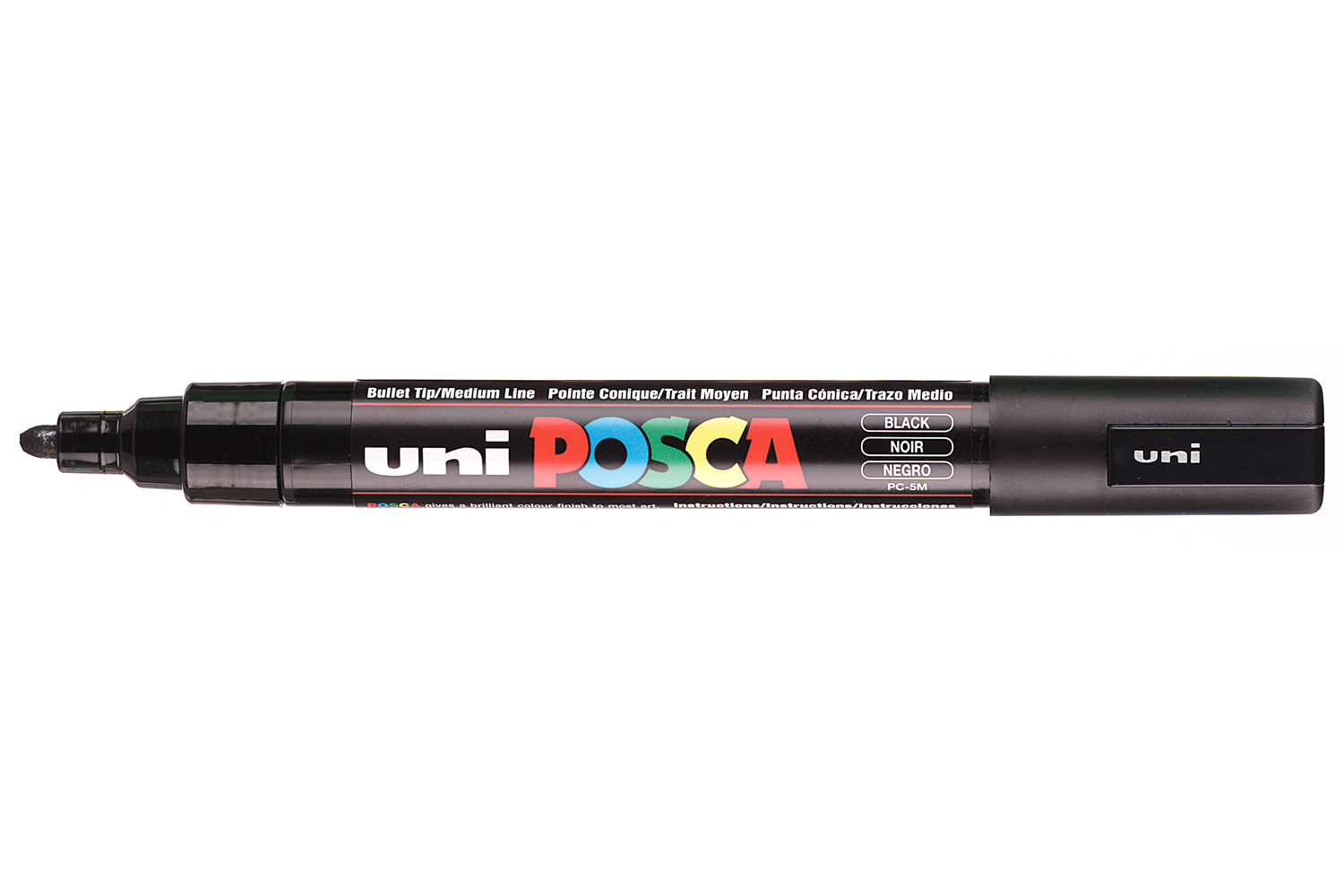 Marqueur Posca PC5M - Couleur noir
