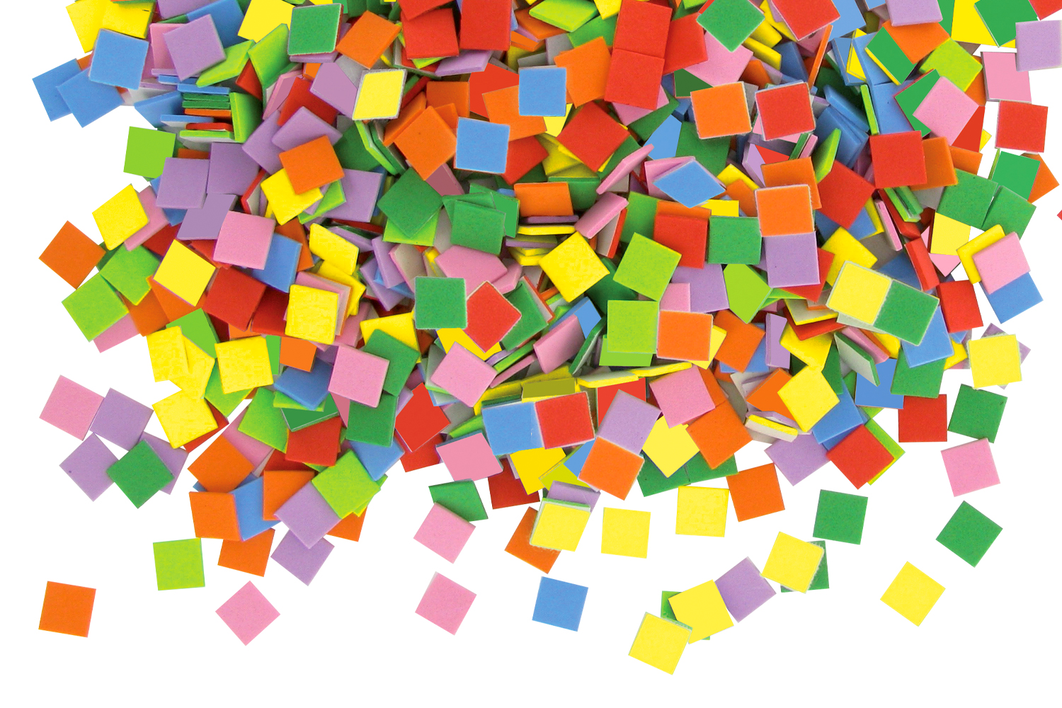Mosaïques en caoutchouc souple adhésif - 1000 stickers