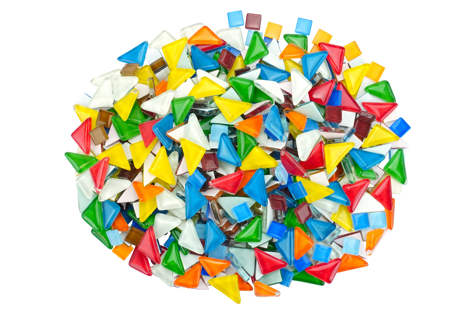 Mosaïques en verre - 500 pièces