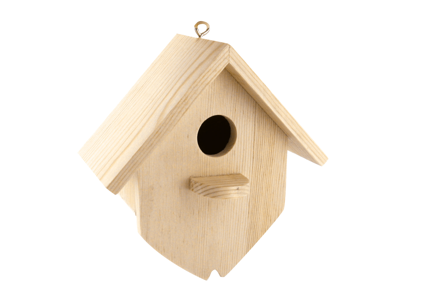 Nichoir en bois à à suspendre 15 cm