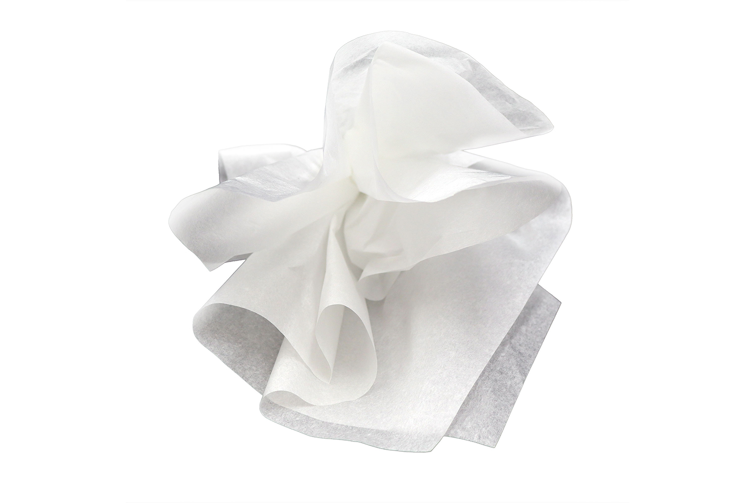Papier de soie 50 x 66 cm (24 feuilles) -  blanc