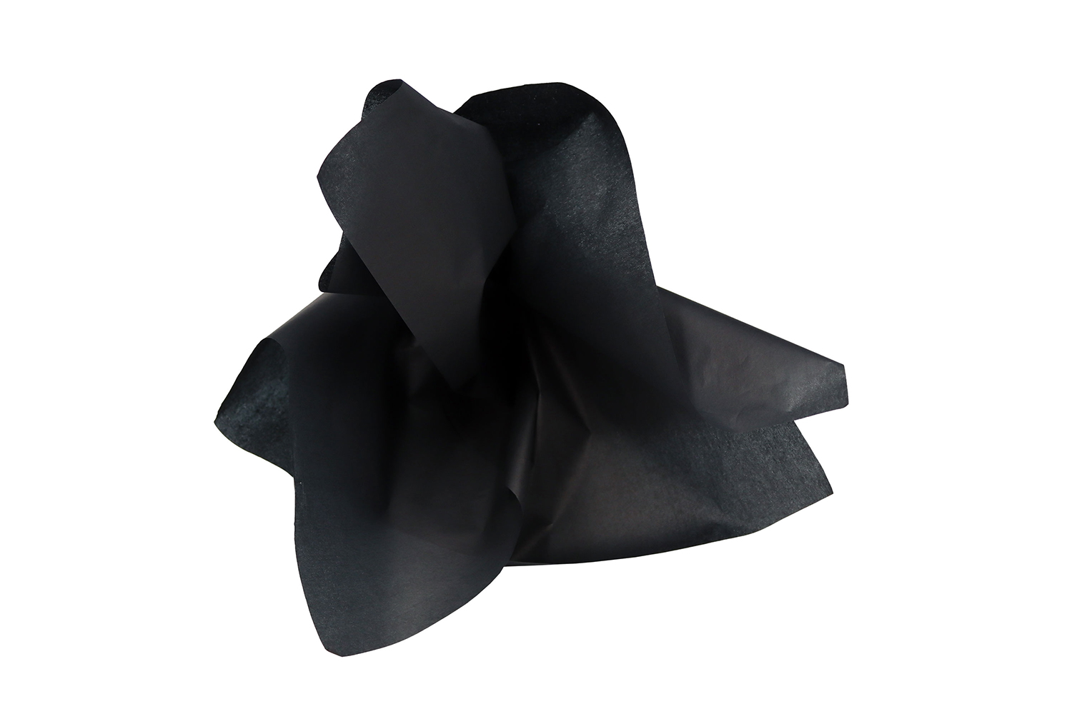 Papier de soie 50 x 66 cm (24 feuilles) - Noir