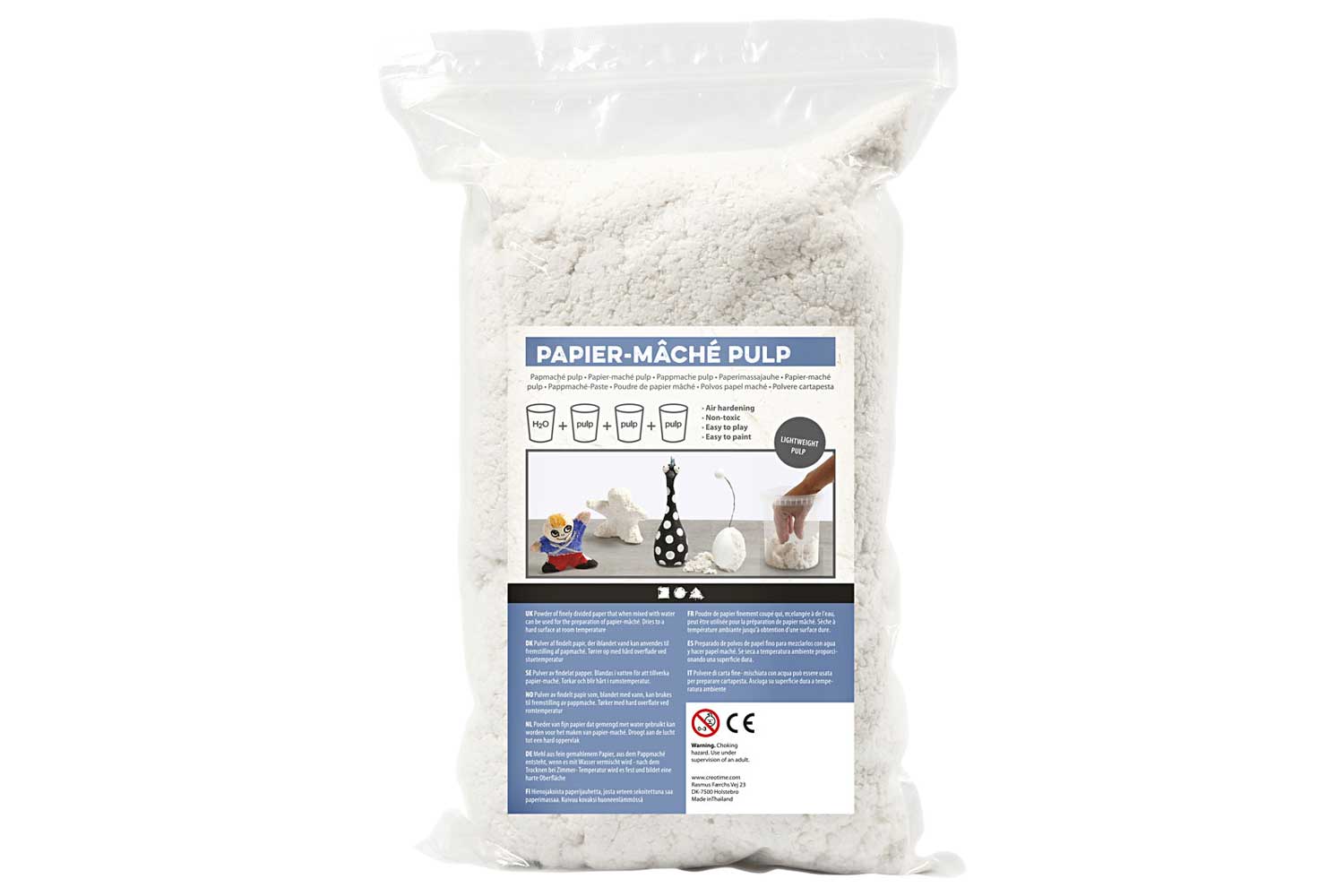 Pâte à papier mâché - 400 gr