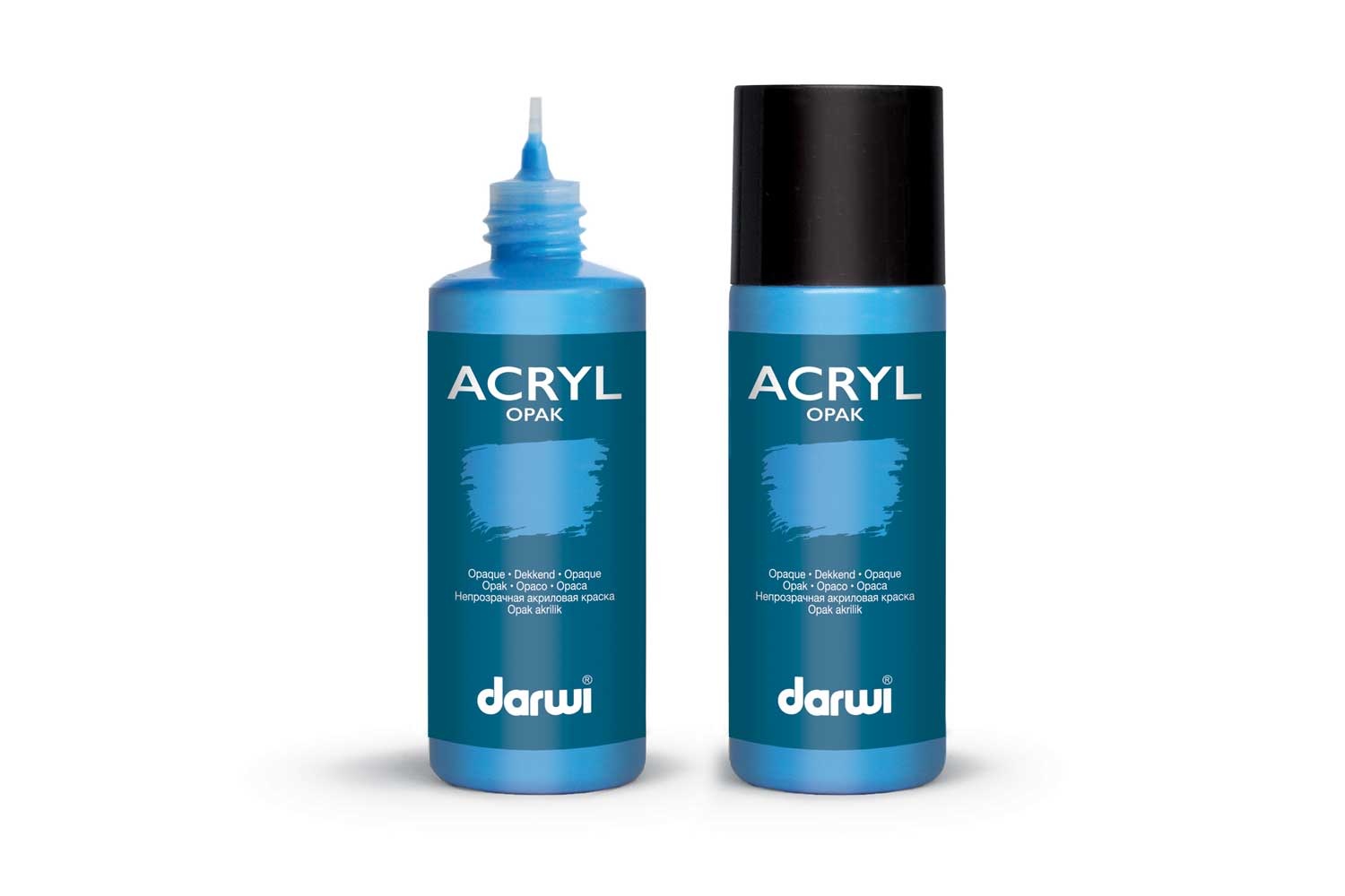 Peinture acrylique mate 80 ml - Bleu clair