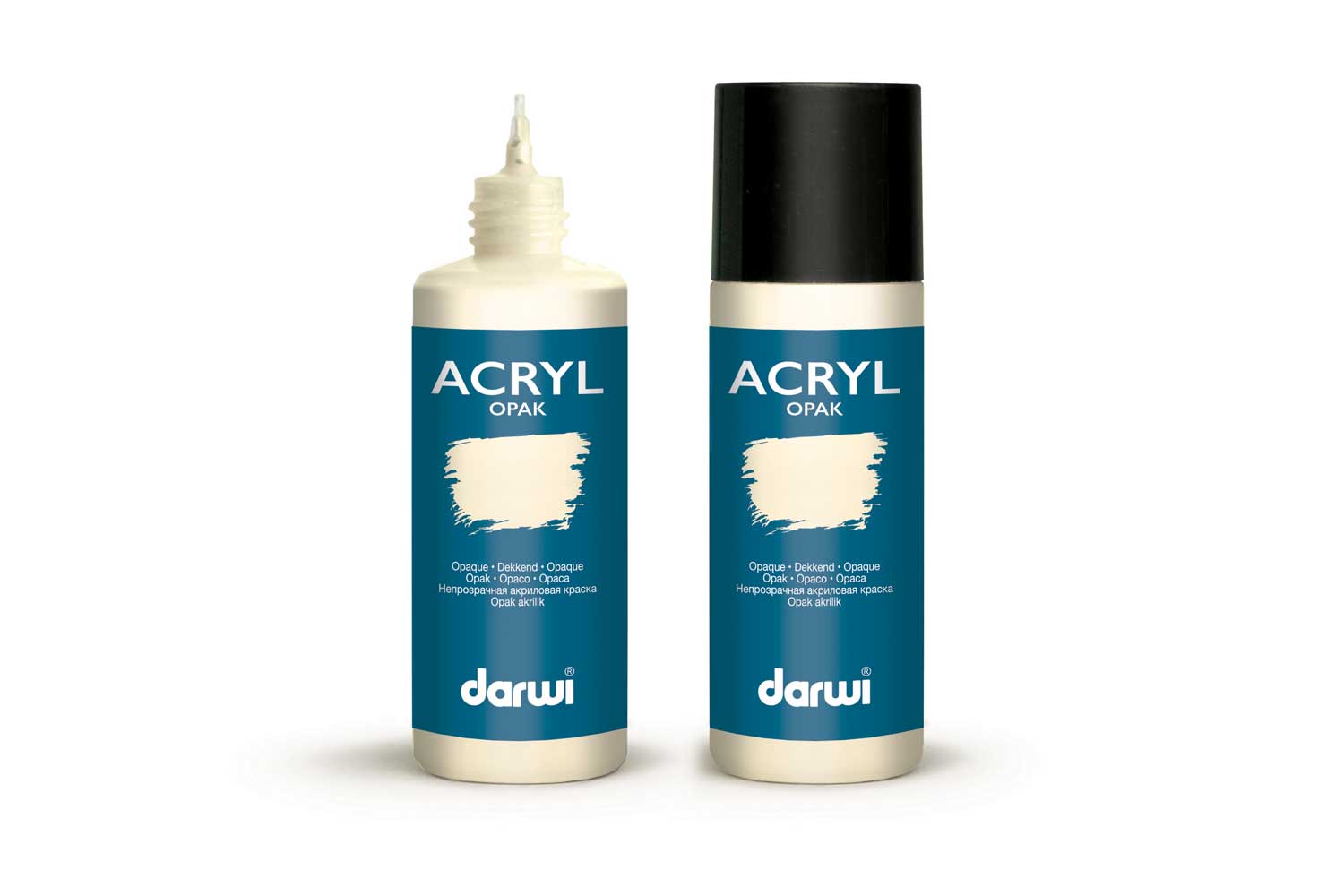 Peinture acrylique mate 80 ml - Ivoire
