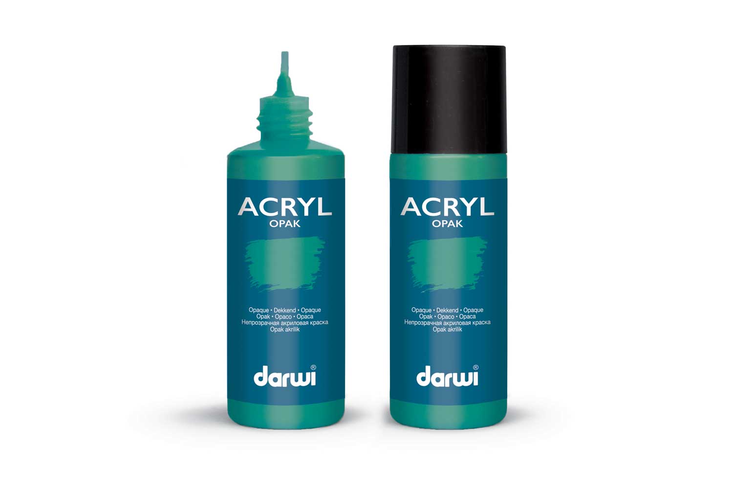 Peinture acrylique mate 80 ml - Vert foncé