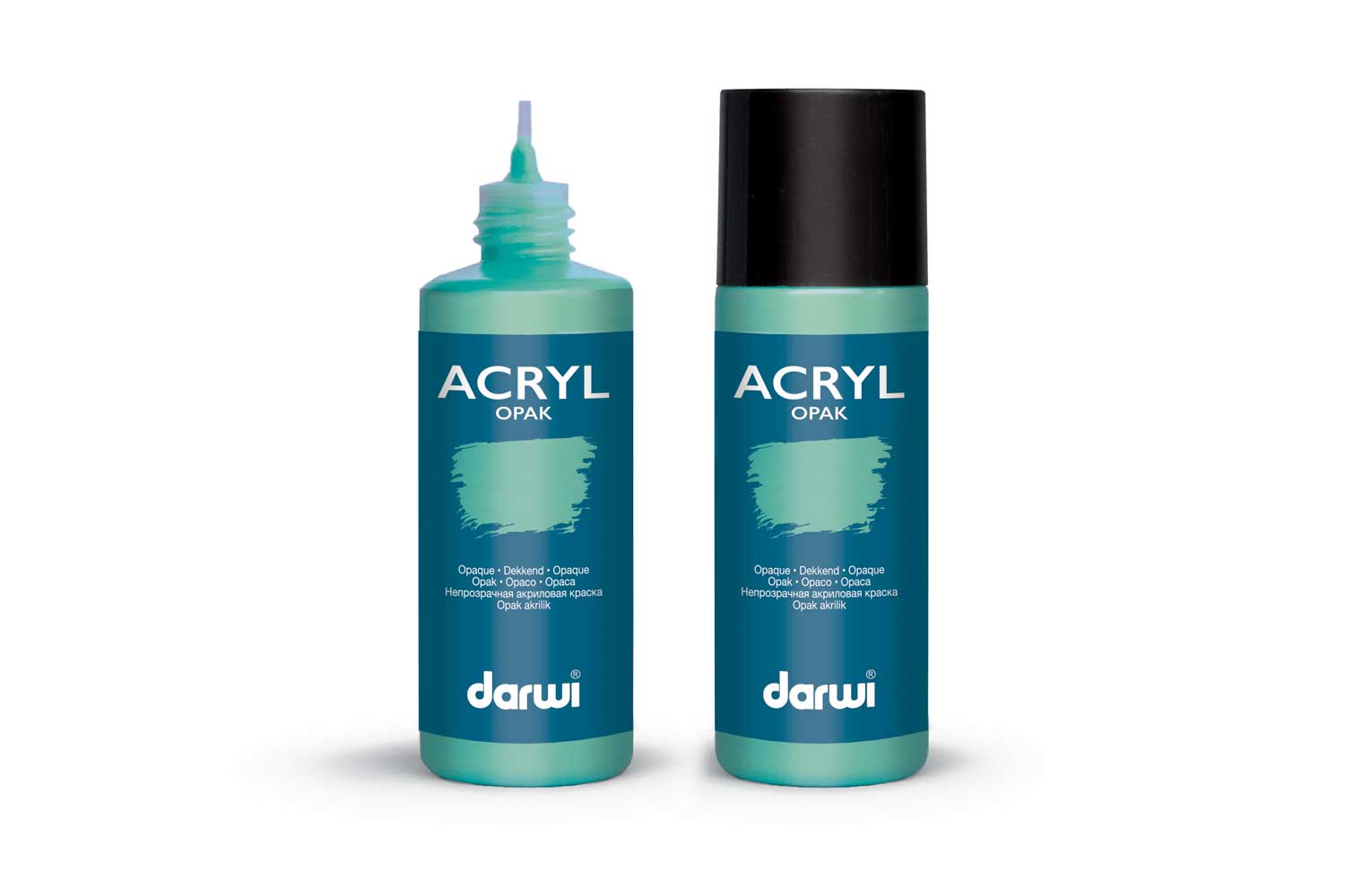 Peinture acrylique mate 80 ml - Vert menthe