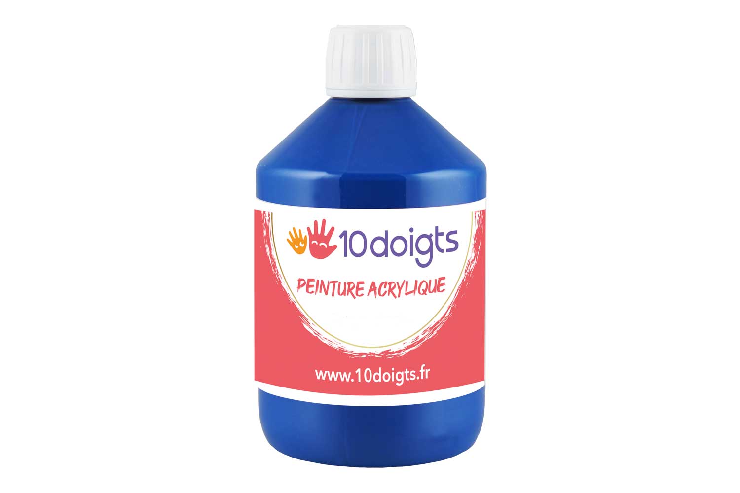 Peinture acrylique 500 ml - Bleu foncé