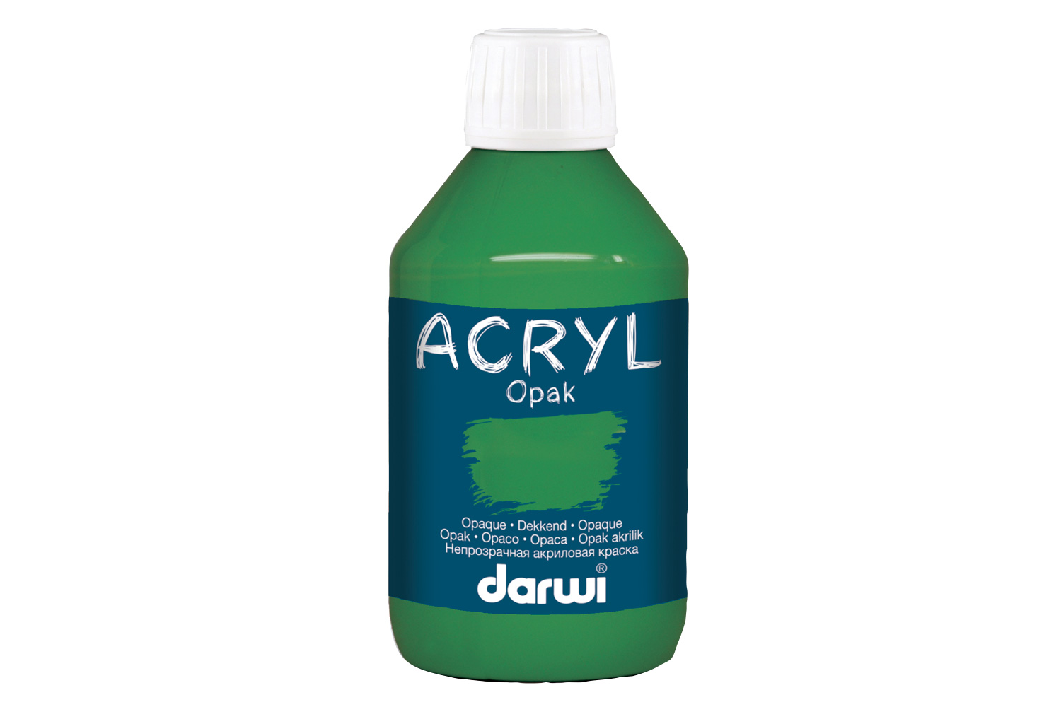 Peinture acrylique mate 250 ml - Vert foncé