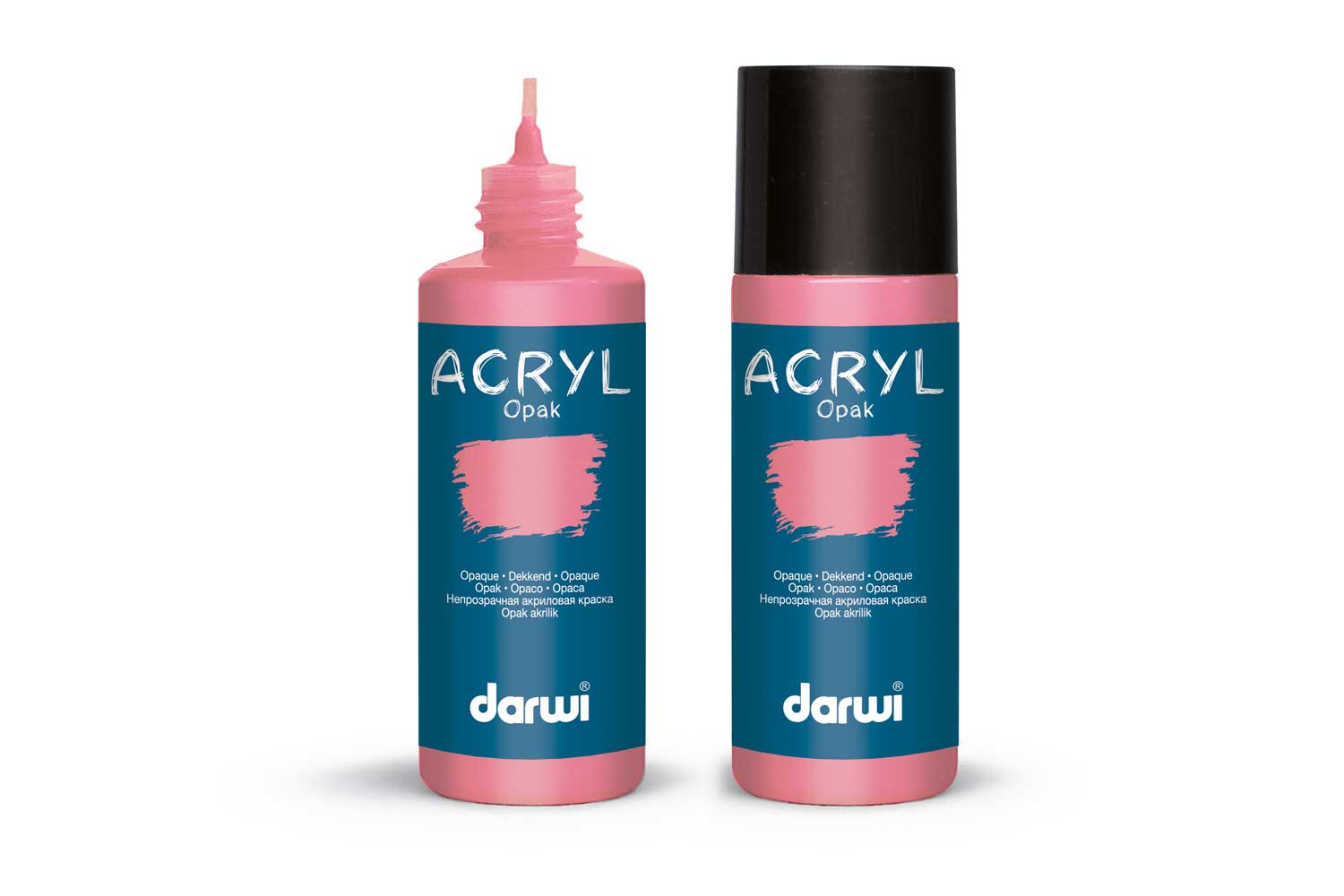 Peinture acrylique mate 80 ml - Rose anglais