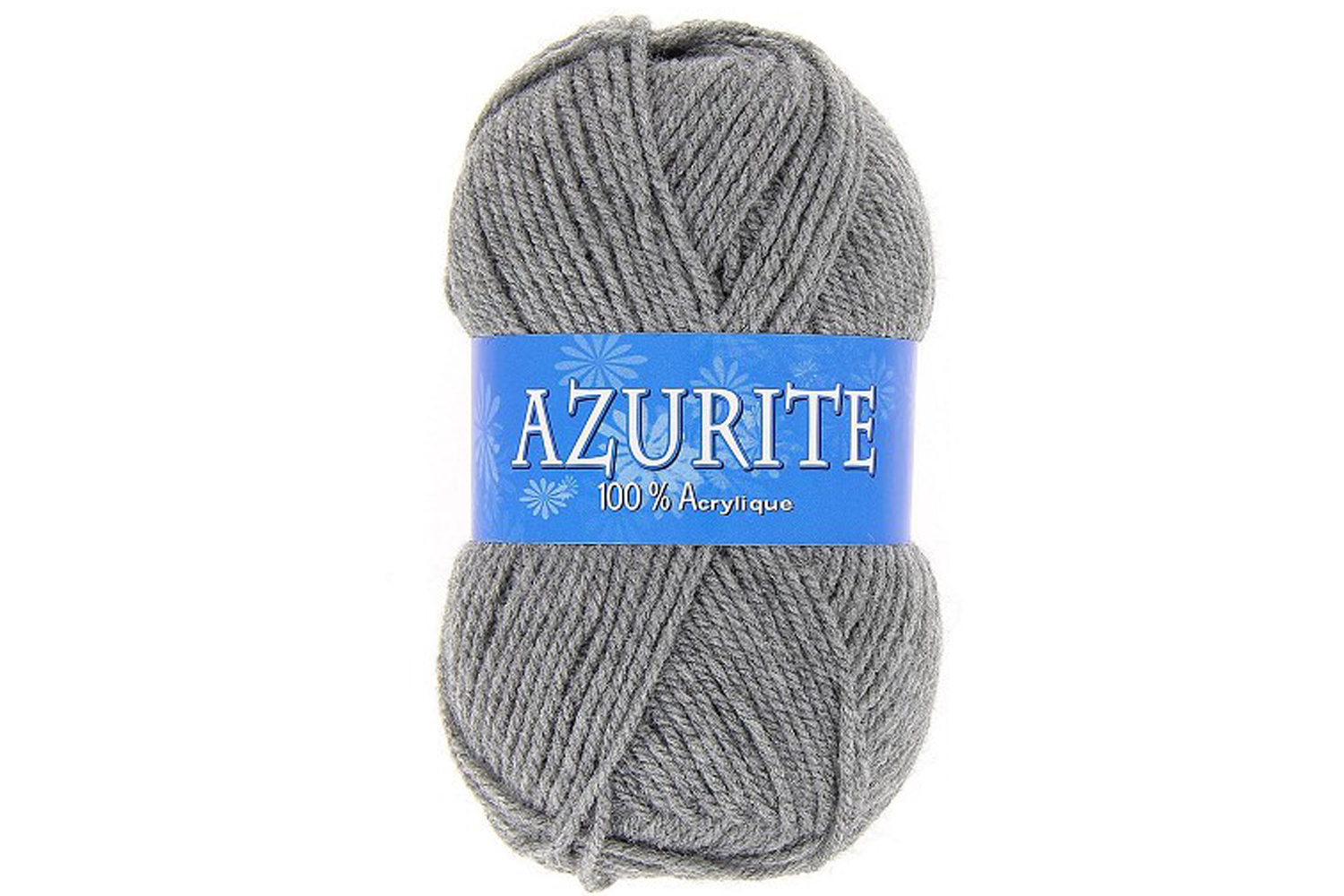 Pelote Azurite 100 % acrylique - Gris clair