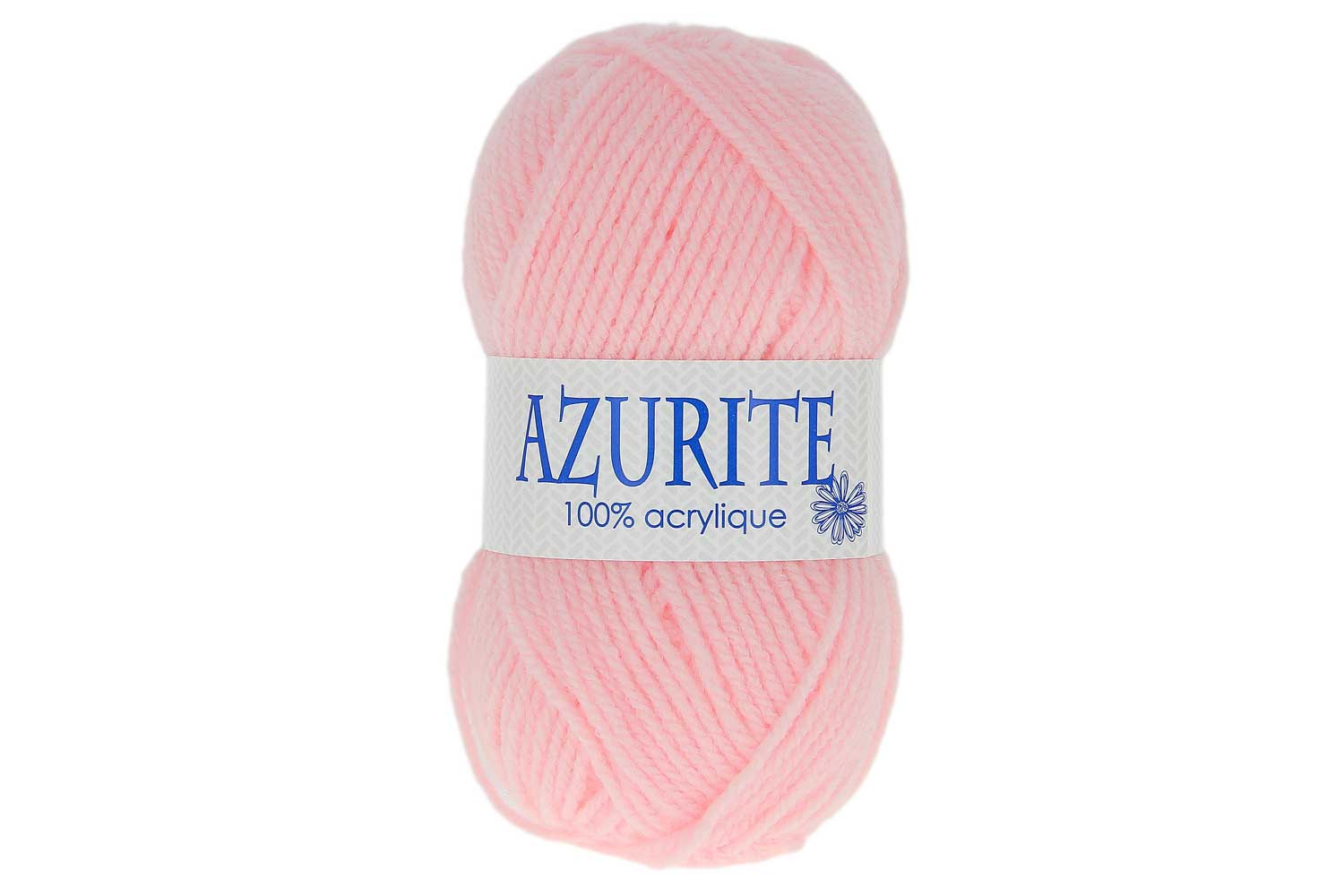 Pelote Azurite 100 % acrylique - Rose