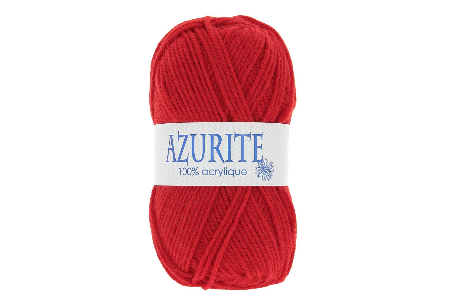 Pelote Azurite 100 % acrylique - Rouge