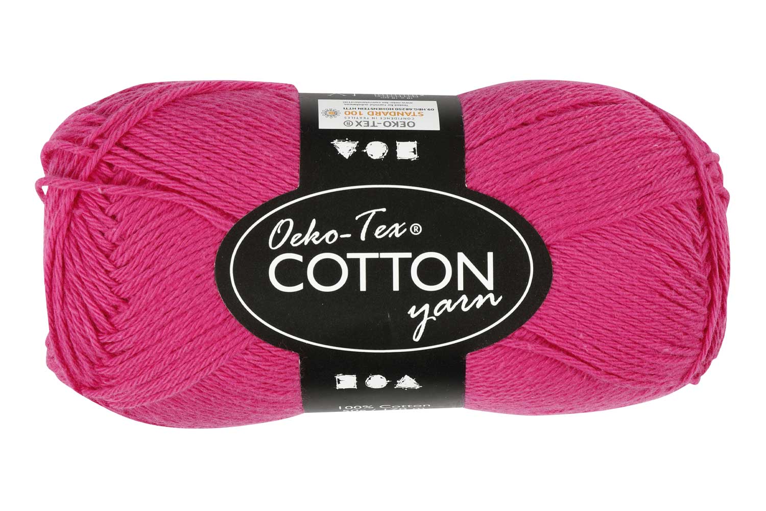 Pelote extra qualité 100% coton - fuchsia