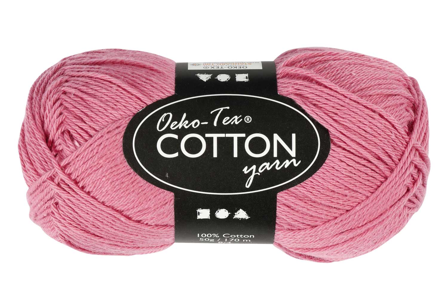 Pelote extra qualité 100% coton - rose clair