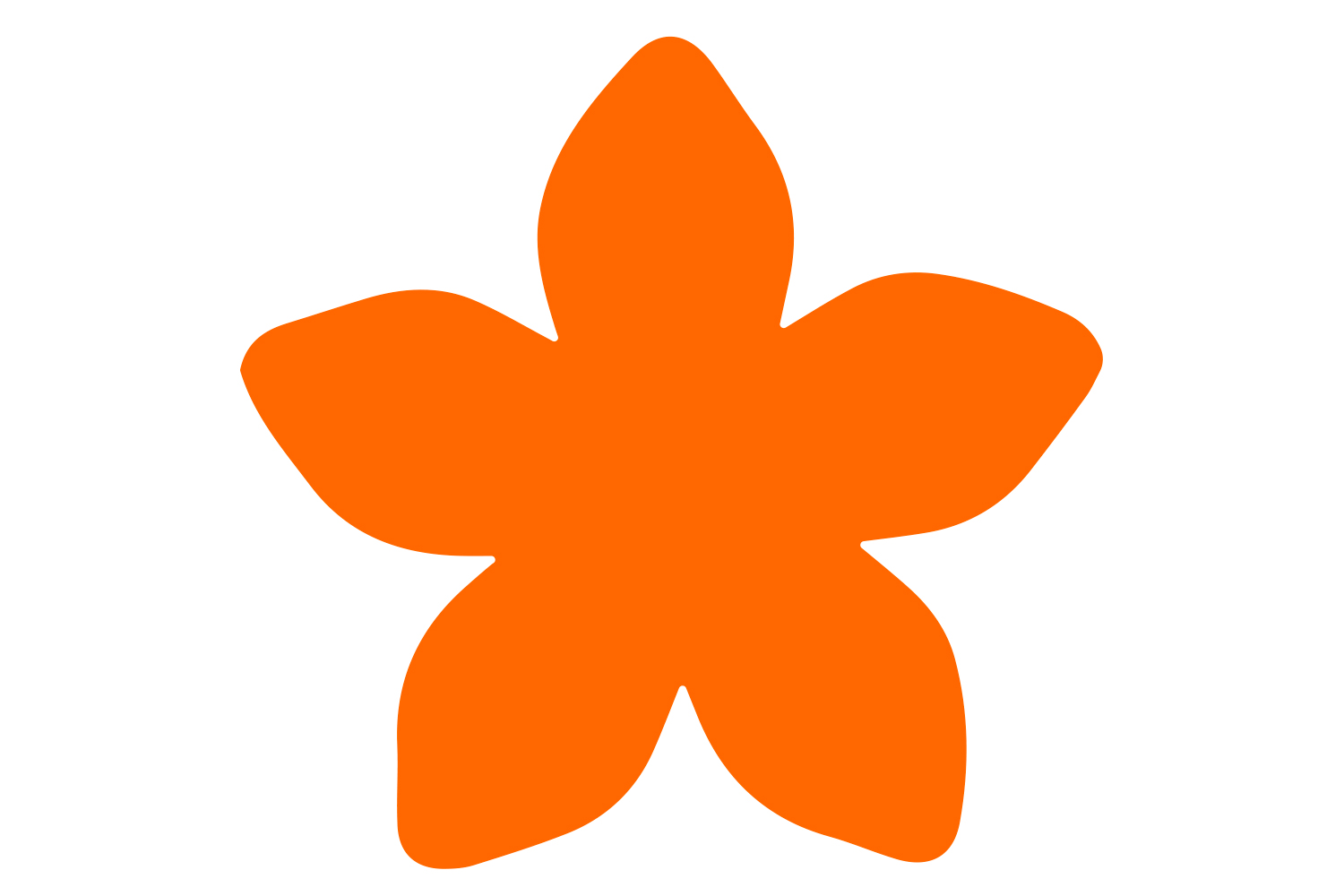 Perforatrice Taille M Fleur 1  - Taille découpe :  2.5 cm