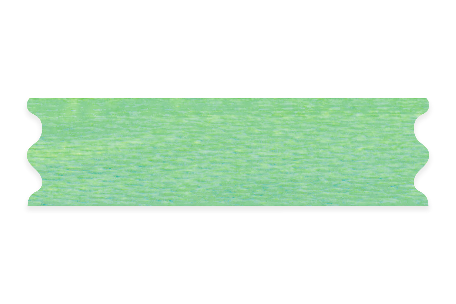 Ruban en satin vert pastel (largeur 6 mm) - 20 m