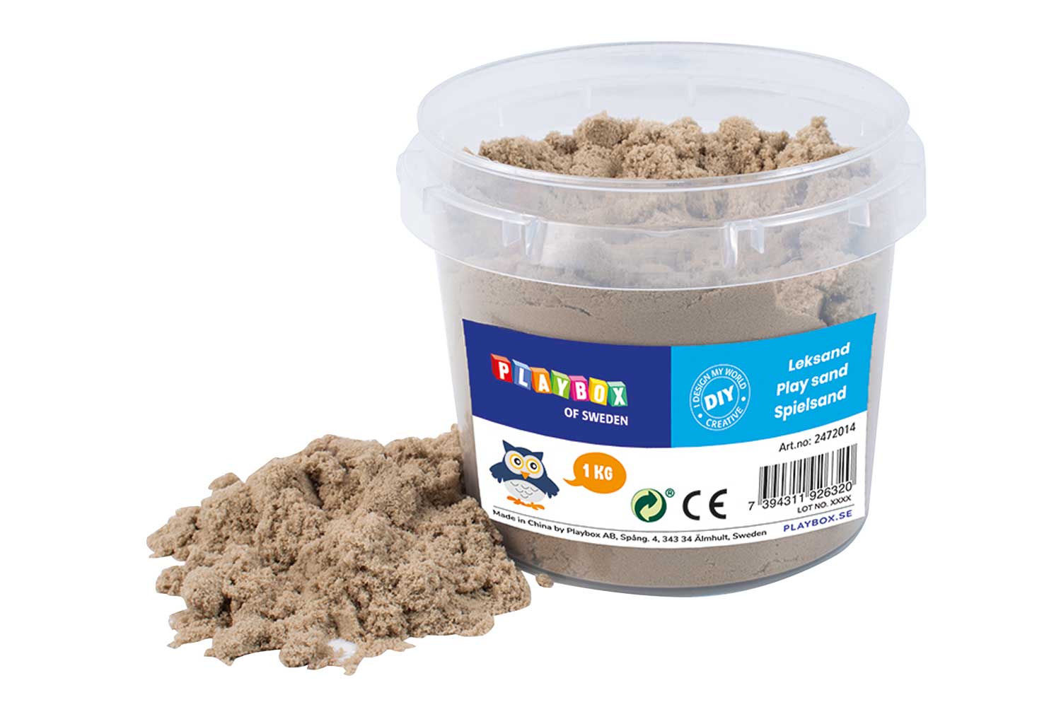 Sable à modeler naturel - 1 kg