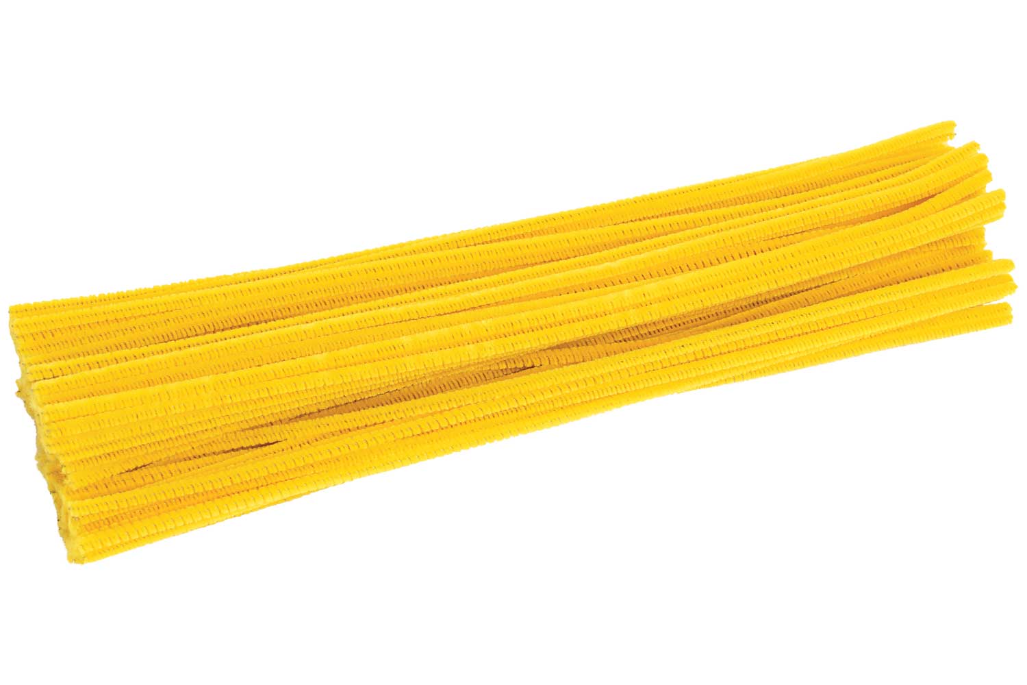Chenilles 30 cm x Ø 4 mm (100 pièces) - jaune