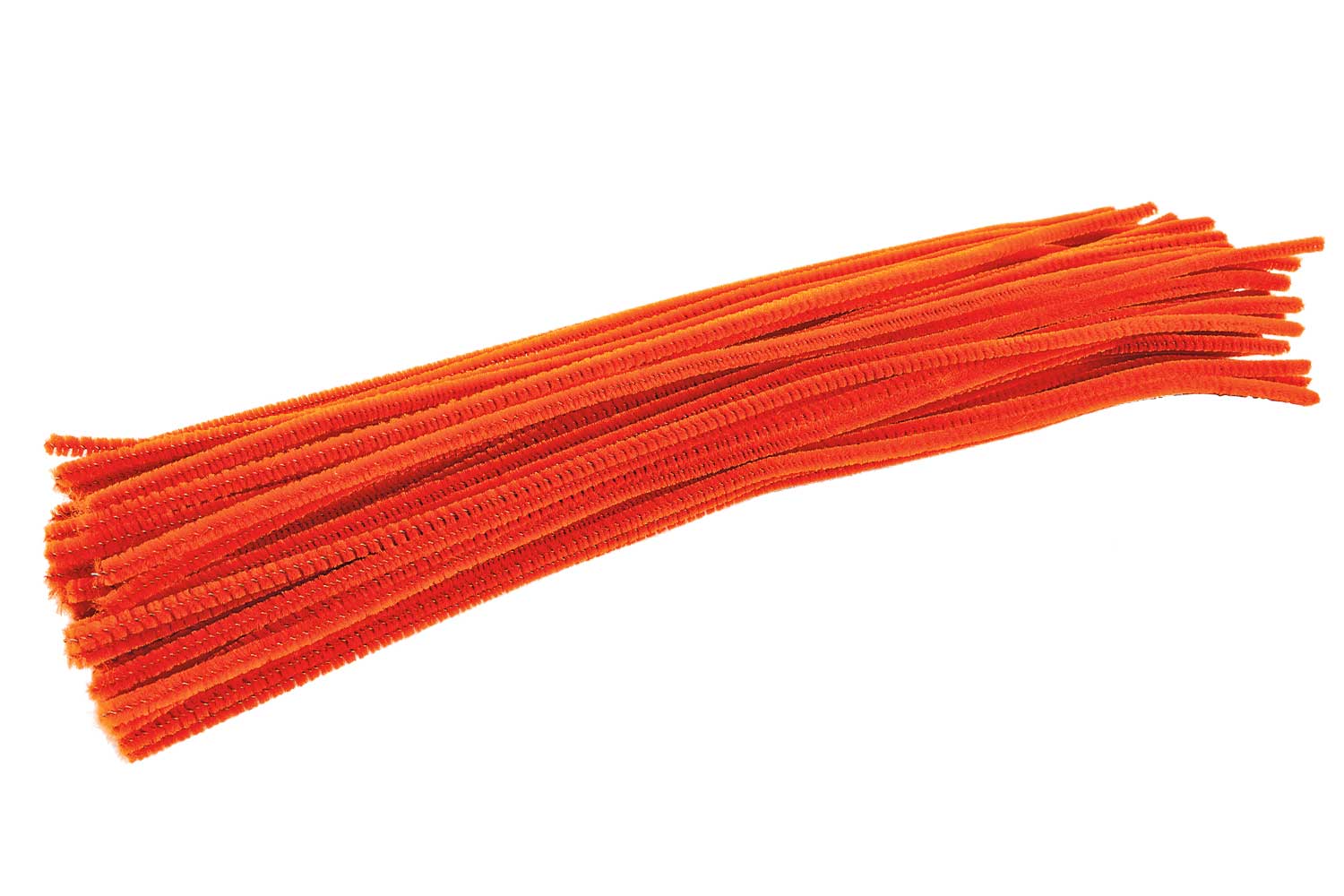 Chenilles 30 cm x Ø 4 mm (100 pièces) - orange