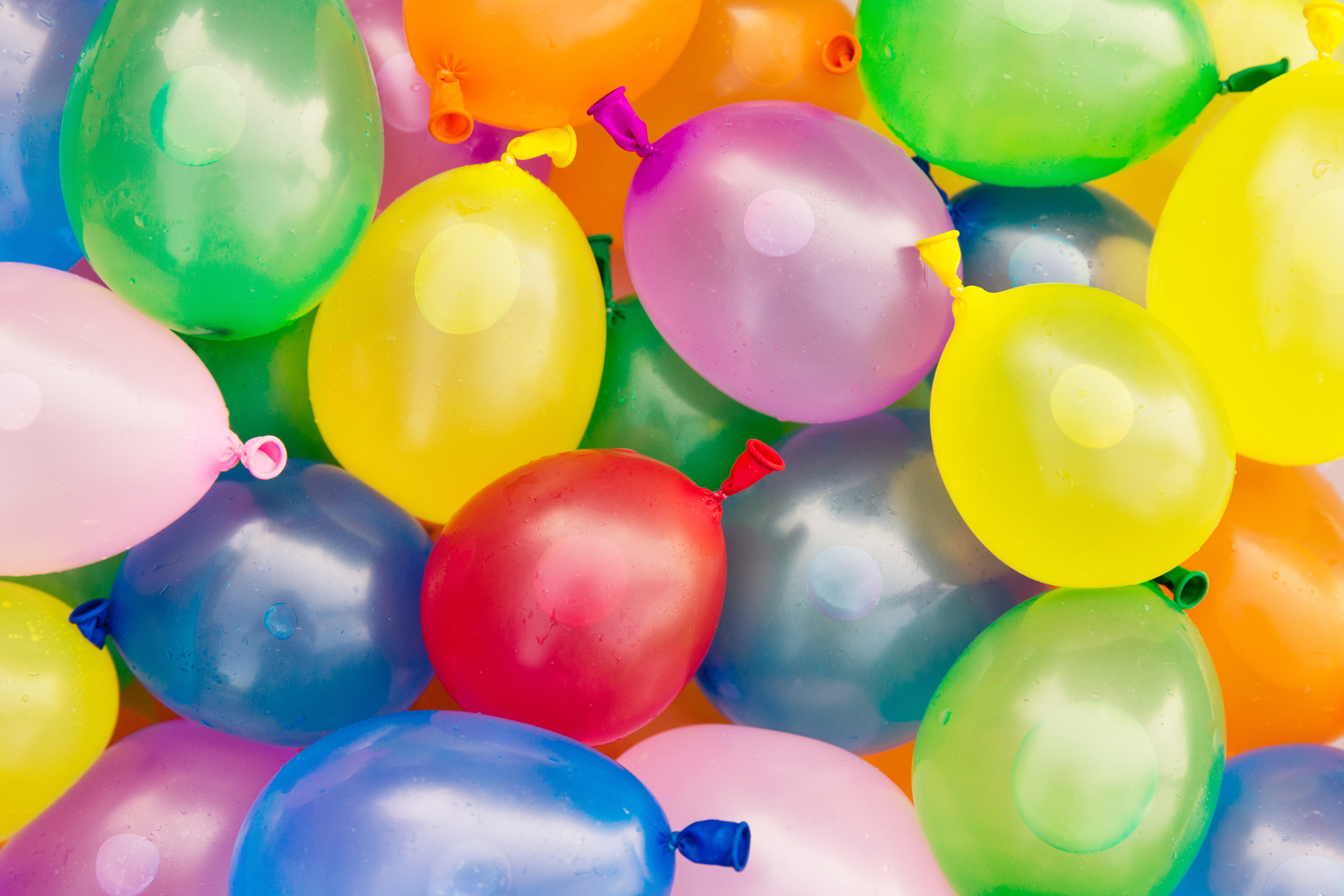 Petits ballons pour bombes à eau - 100 pcs