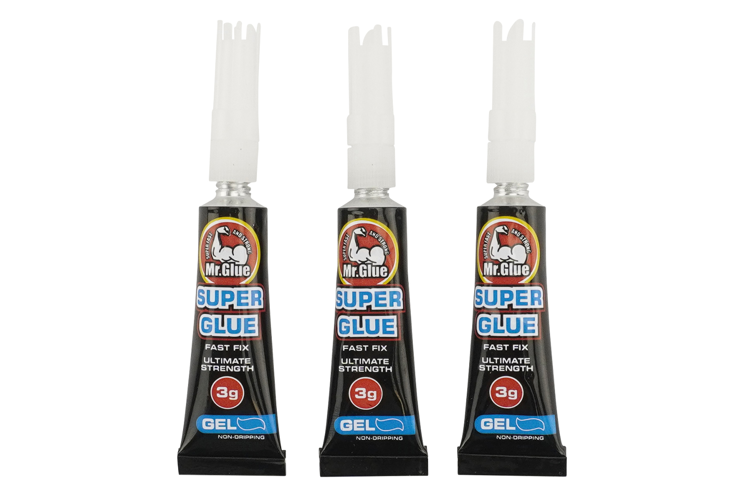 Colle super glue - 3 tubes