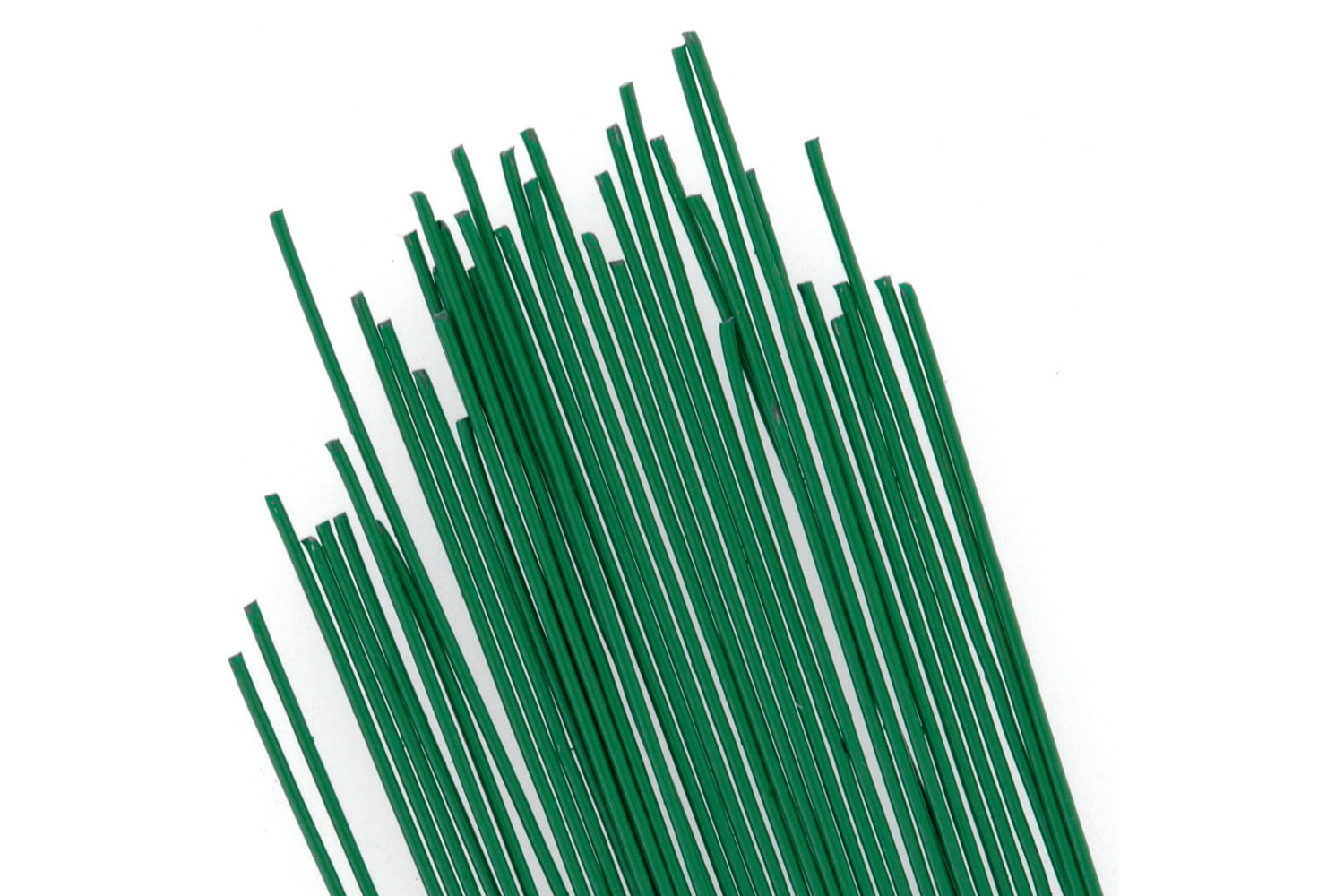 Tiges métalliques de fleuriste 30 cm - Lot de 35 tiges