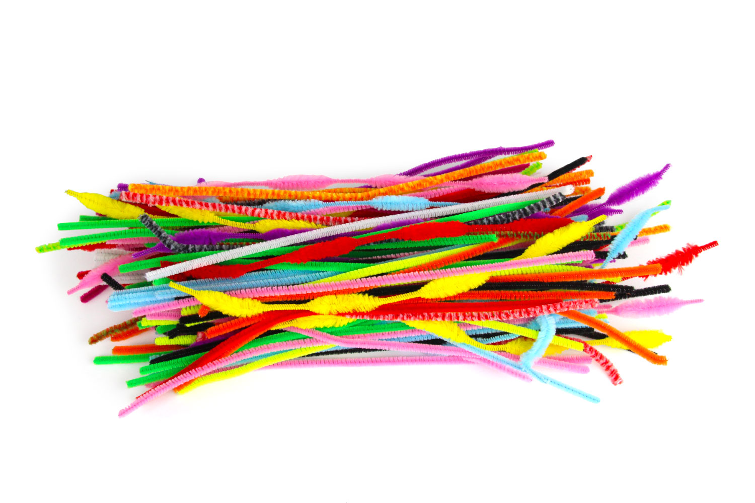 Méga mix chenilles couleurs assorties - 400 pièces