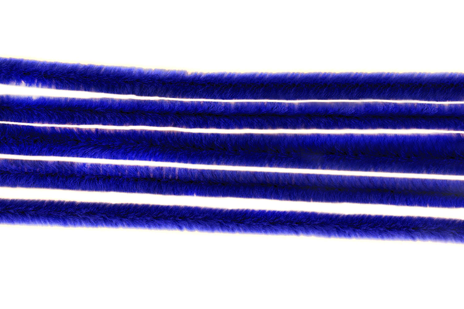 Chenilles bleu - Lot de 50