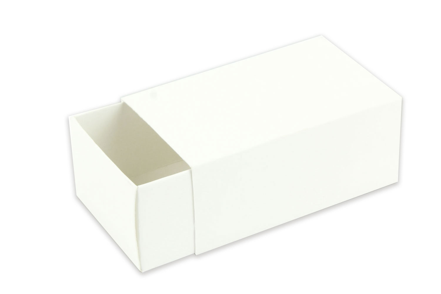 Boites en carton blanc à monter - 6 pièces