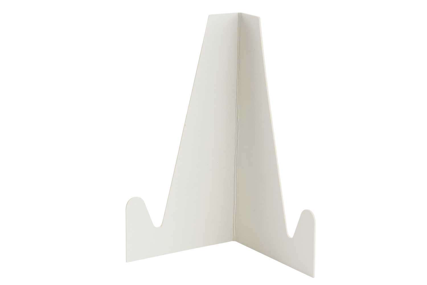 Chevalets en carton blanc - Lot de 6