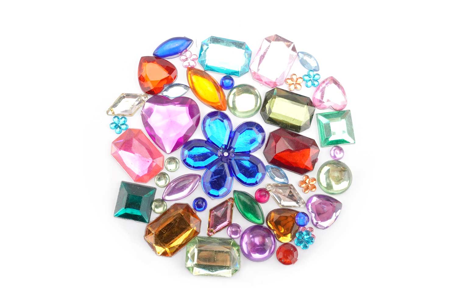 Strass formes assorties - 1 set (200 strass)